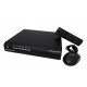 DVR 8 Canais Super Compact Real Time H264